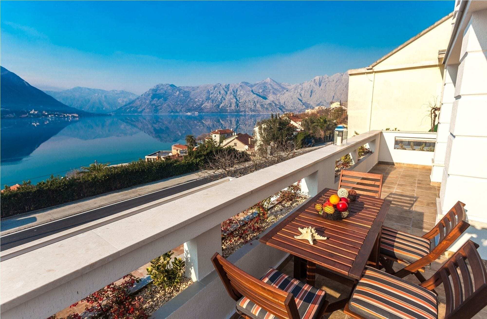 Villa Rossa Котор Экстерьер фото